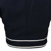 1995 Cropped CC Mark Button Jacket #36 Navy