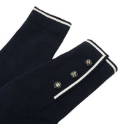 1995 Cropped CC Mark Button Jacket #36 Navy