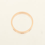 18K Love Ring #51 Pink Gold