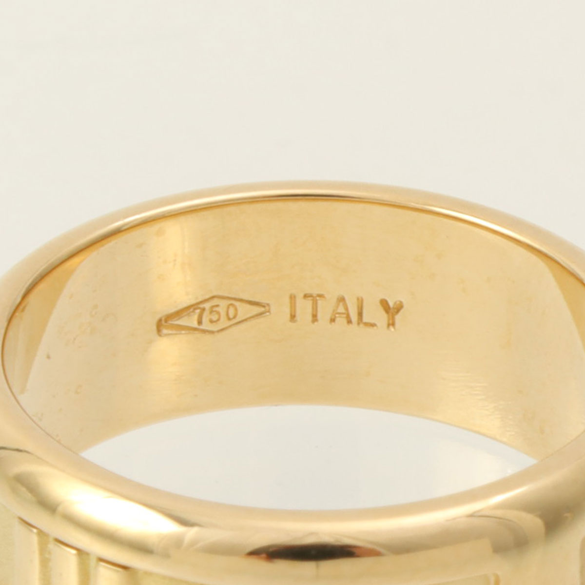 18K Atlas Ring #51.5 Gold