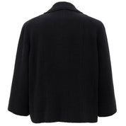 CC Mark Logo Embroidered Short Jacket #42 Black