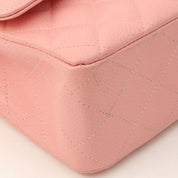 2003 Caviar Skin Classic Flap Chain Bag, 25cm, Pink