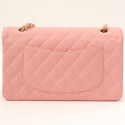 2003 Caviar Skin Classic Flap Chain Bag, 25cm, Pink