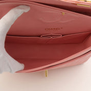 2003 Caviar Skin Classic Flap Chain Bag, 25cm, Pink