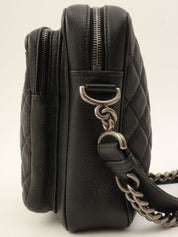 Around 2016 Made CC Mark Charm Shoulder Bag Black