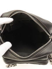 Around 2016 Made CC Mark Charm Shoulder Bag Black