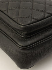 Around 2016 Made CC Mark Charm Shoulder Bag Black
