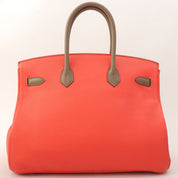 2012年款 Birkin 35 Cossack Etoupe/Argile/Rose Jaipur