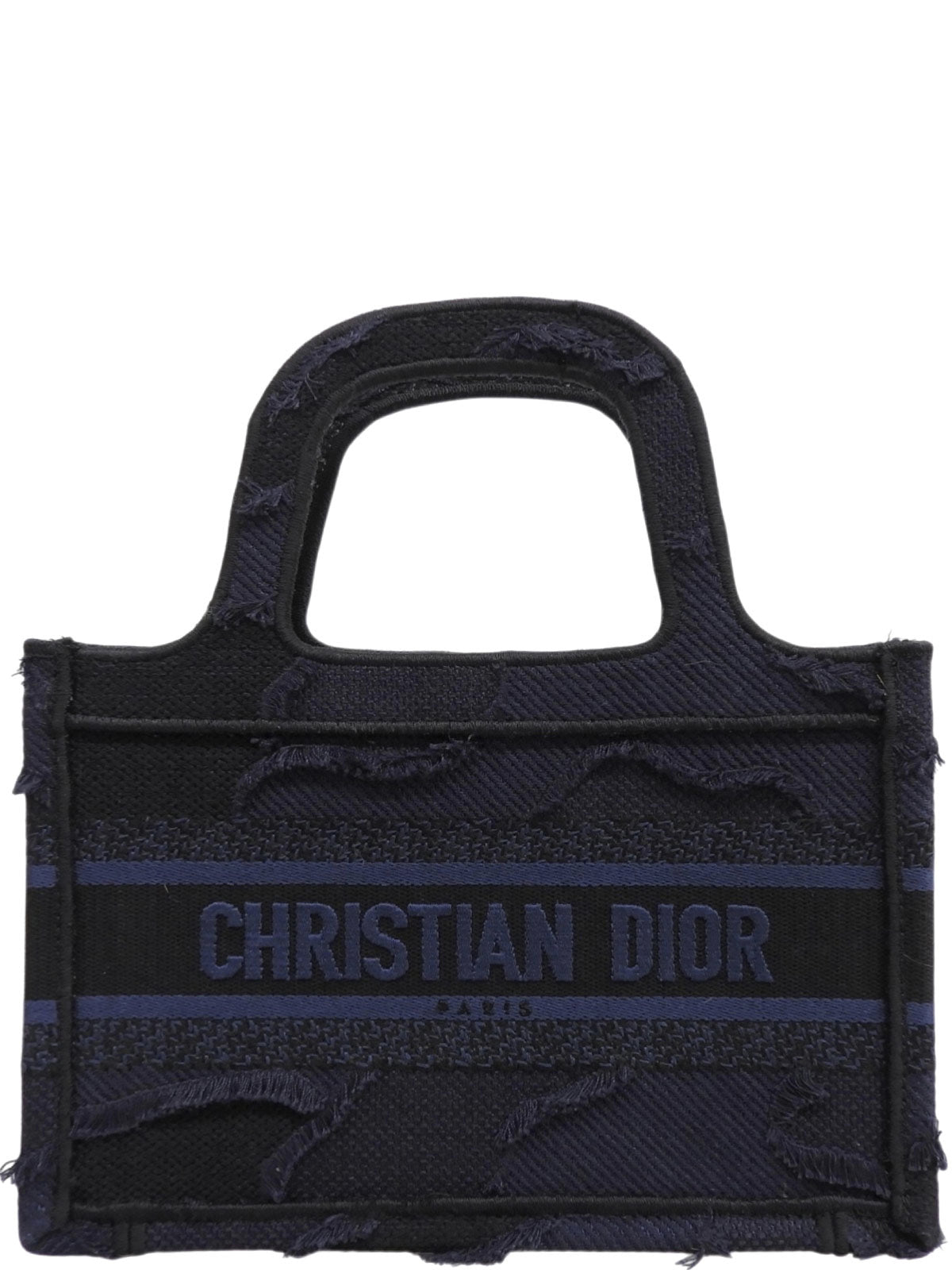 Book Tote Mini Navy/Black