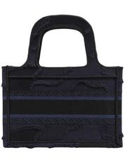 Book Tote Mini Navy/Black