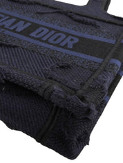 Book Tote Mini Navy/Black