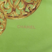 Gripoix Jewelry Pattern Scarf Green/Multi