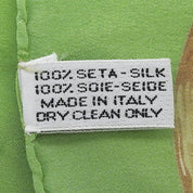 Gripoix Jewelry Pattern Scarf Green/Multi