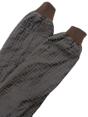 FF Zuca Pattern Boa Blouson #42 Brown