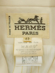Marine Et Cavalerie Pattern Jacket #42 Ivory/Brown
