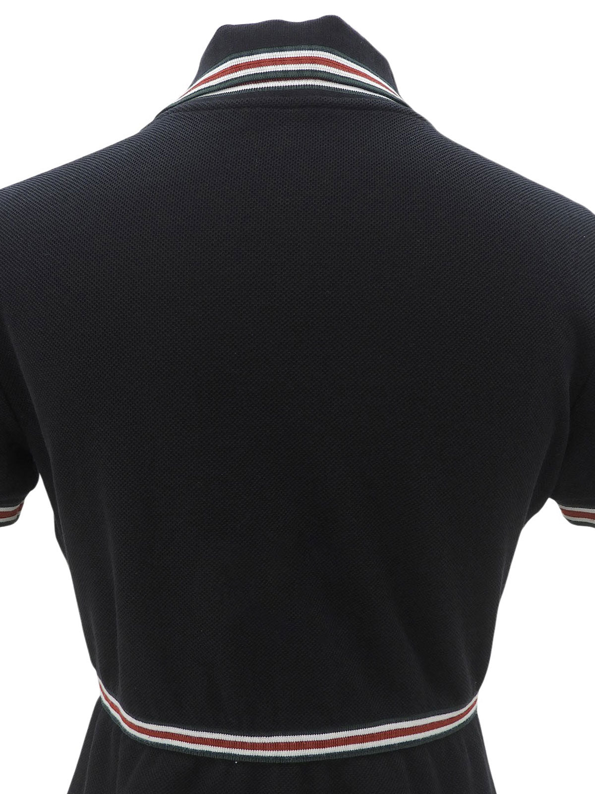 ロゴワッペンシェリーラインポロシャツ ブラック #S