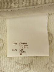 モノグラムパターントレンチコート #36 アイボリー