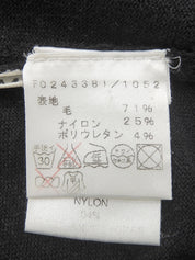 ロゴボタンアンサンブル チャコールグレー #M