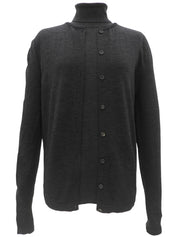 ロゴボタンアンサンブル チャコールグレー #M