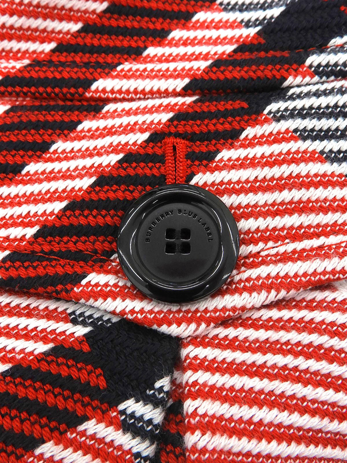 チェックパターンキュロット レッド/ホワイト/ブラック #38