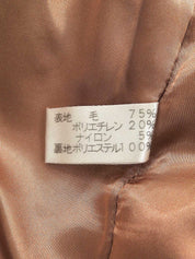 Diamond Button Collarless Jacket #40 Multi