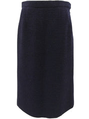 ツイードデザインボタンセットアップ #13 ネイビー