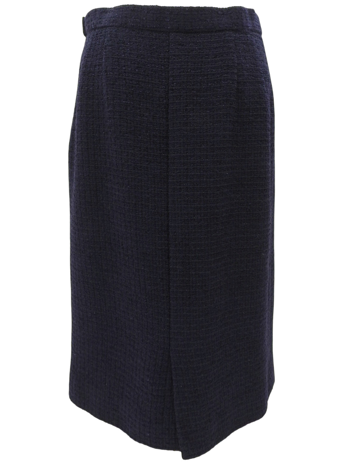 ツイードデザインボタンセットアップ #13 ネイビー