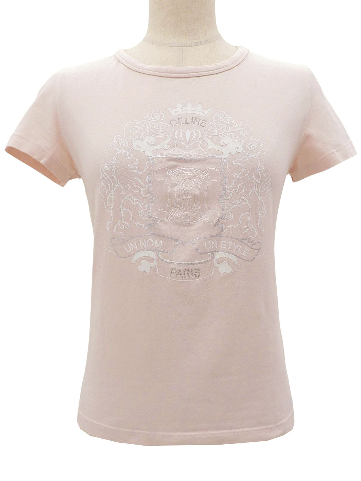 Macadam Logo Print T-Shirt Pink #M