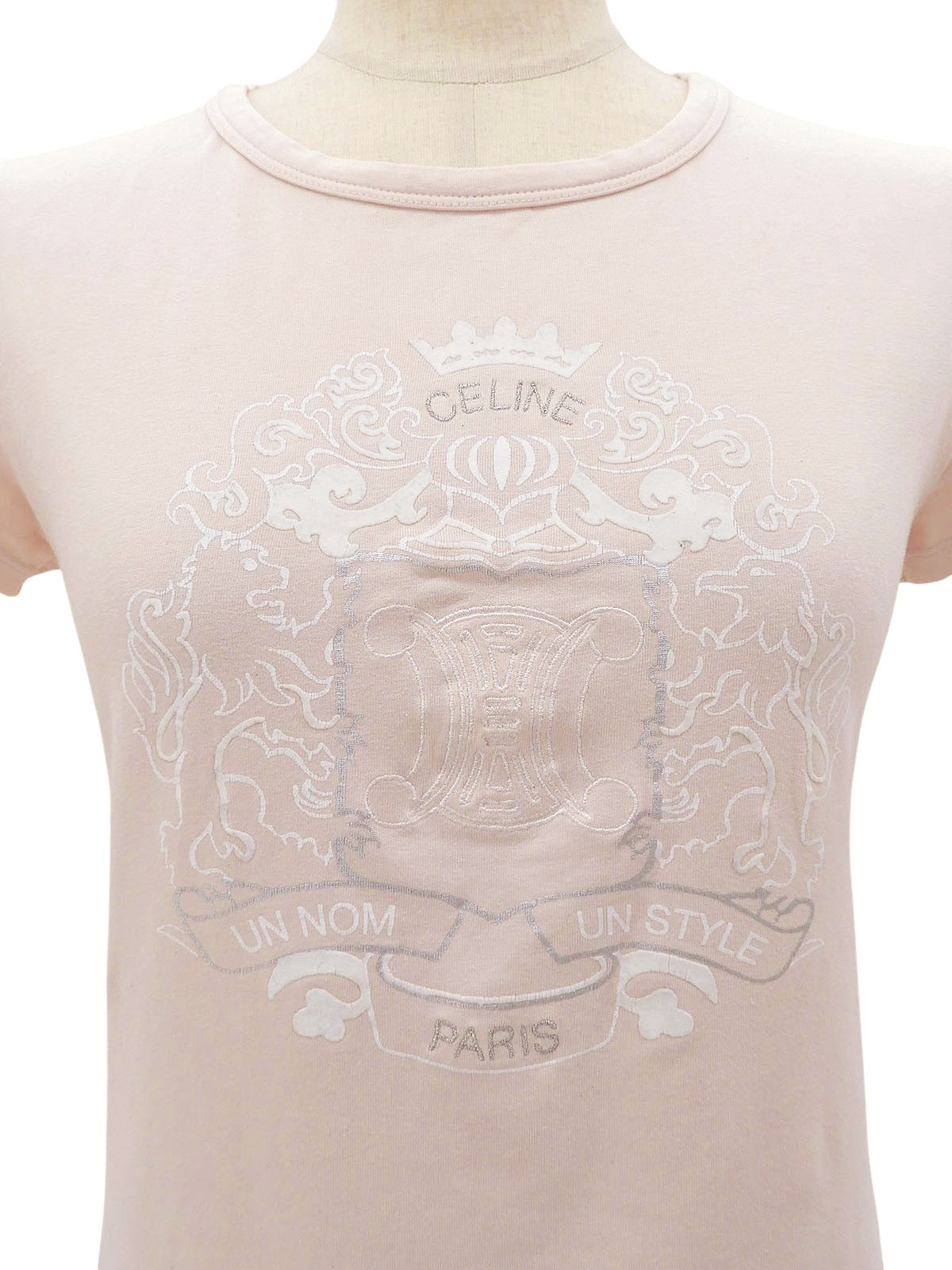 Macadam Logo Print T-Shirt Pink #M