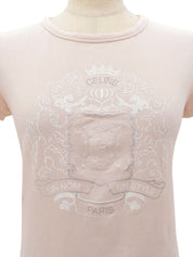 Macadam Logo Print T-Shirt Pink #M