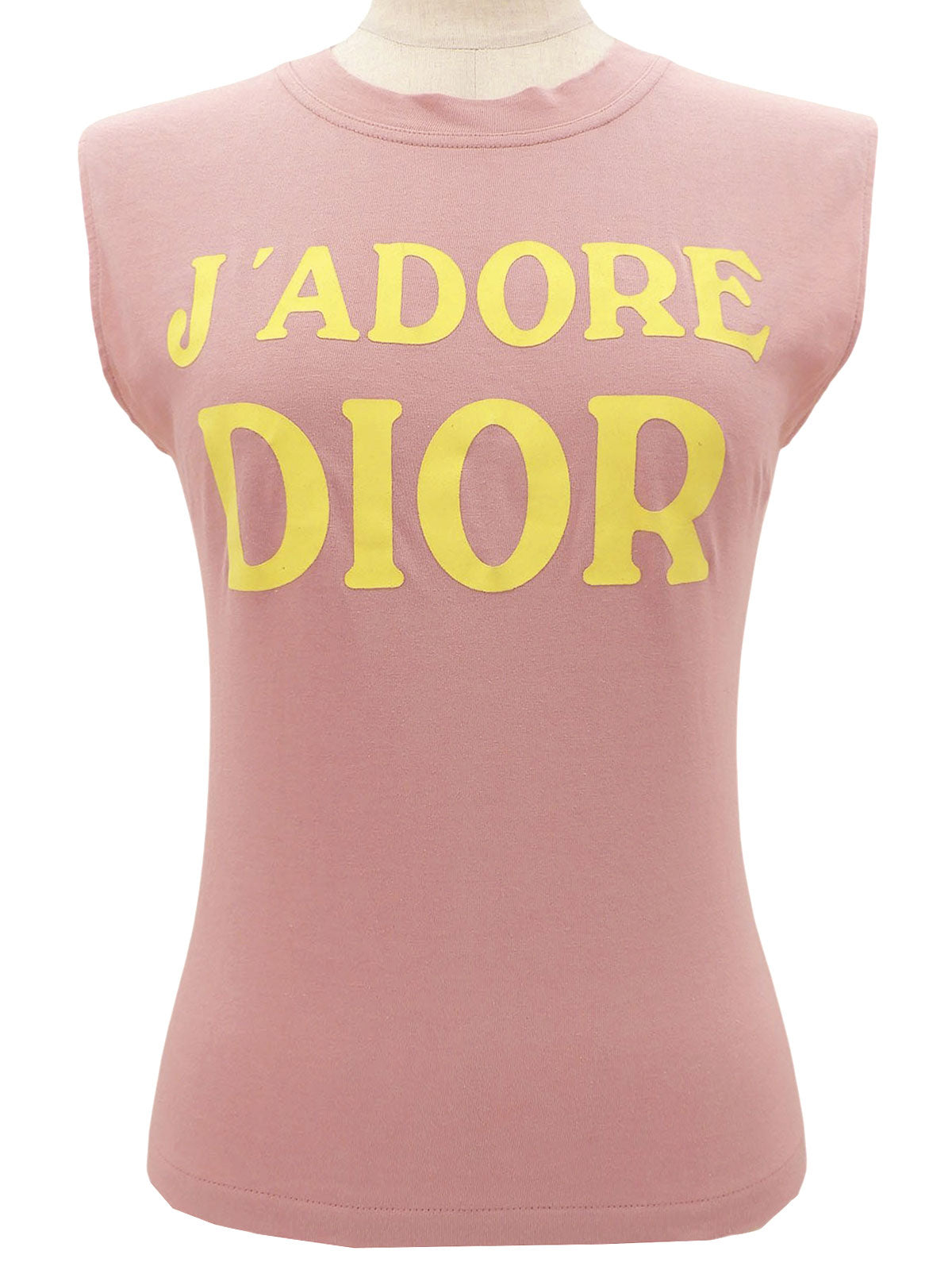 ロゴプリントノースリーブトップス ピンク #4