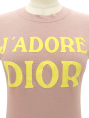 ロゴプリントノースリーブトップス ピンク #4