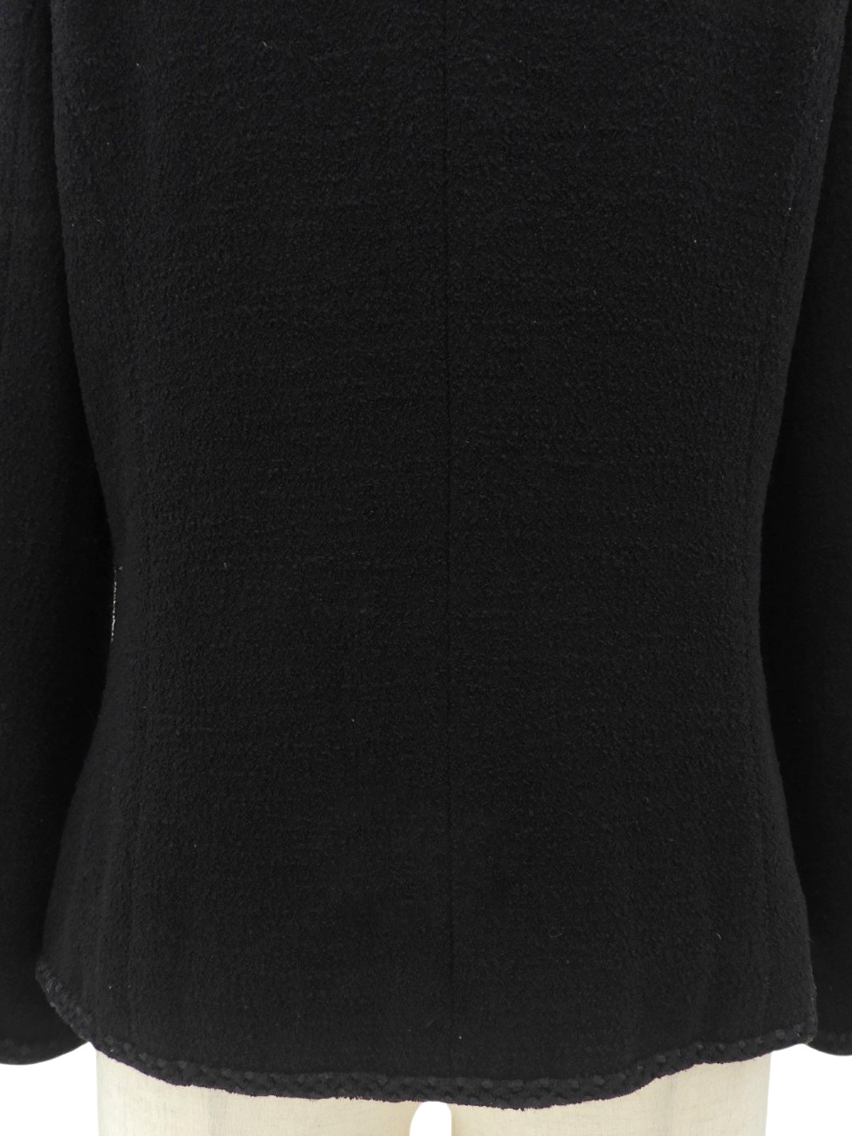 2008 Design Stitch Logo Button Jacket #38 Black