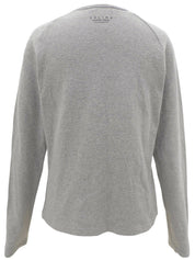 Macadam Studs Long Sleeve Top #XL Gray