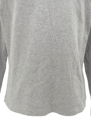 Macadam Studs Long Sleeve Top #XL Gray