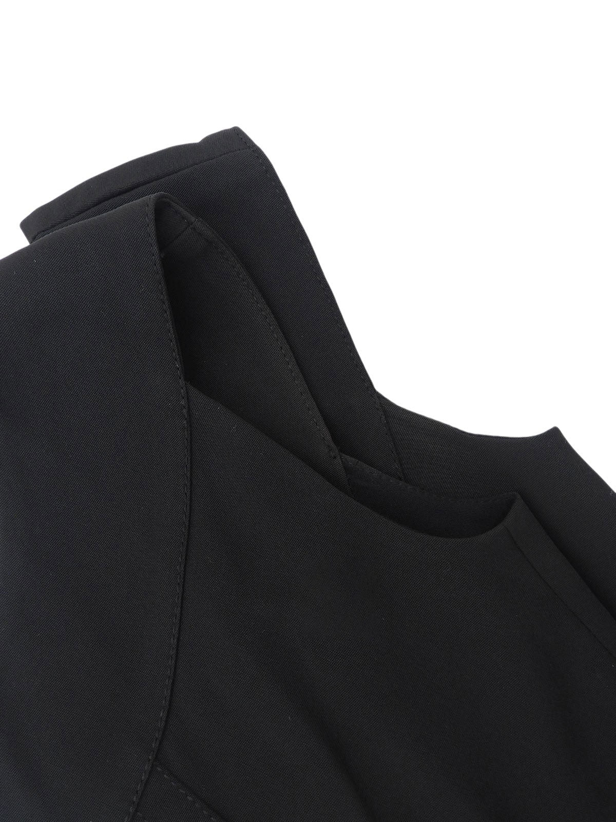 Front Hook Design Sleeveless Top Black #38