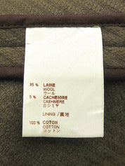 ロゴボタンダッフルコート #52 カーキ