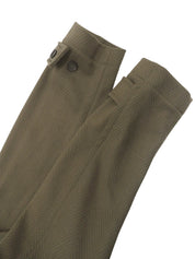 Logo Button Duffle Coat #52 Khaki