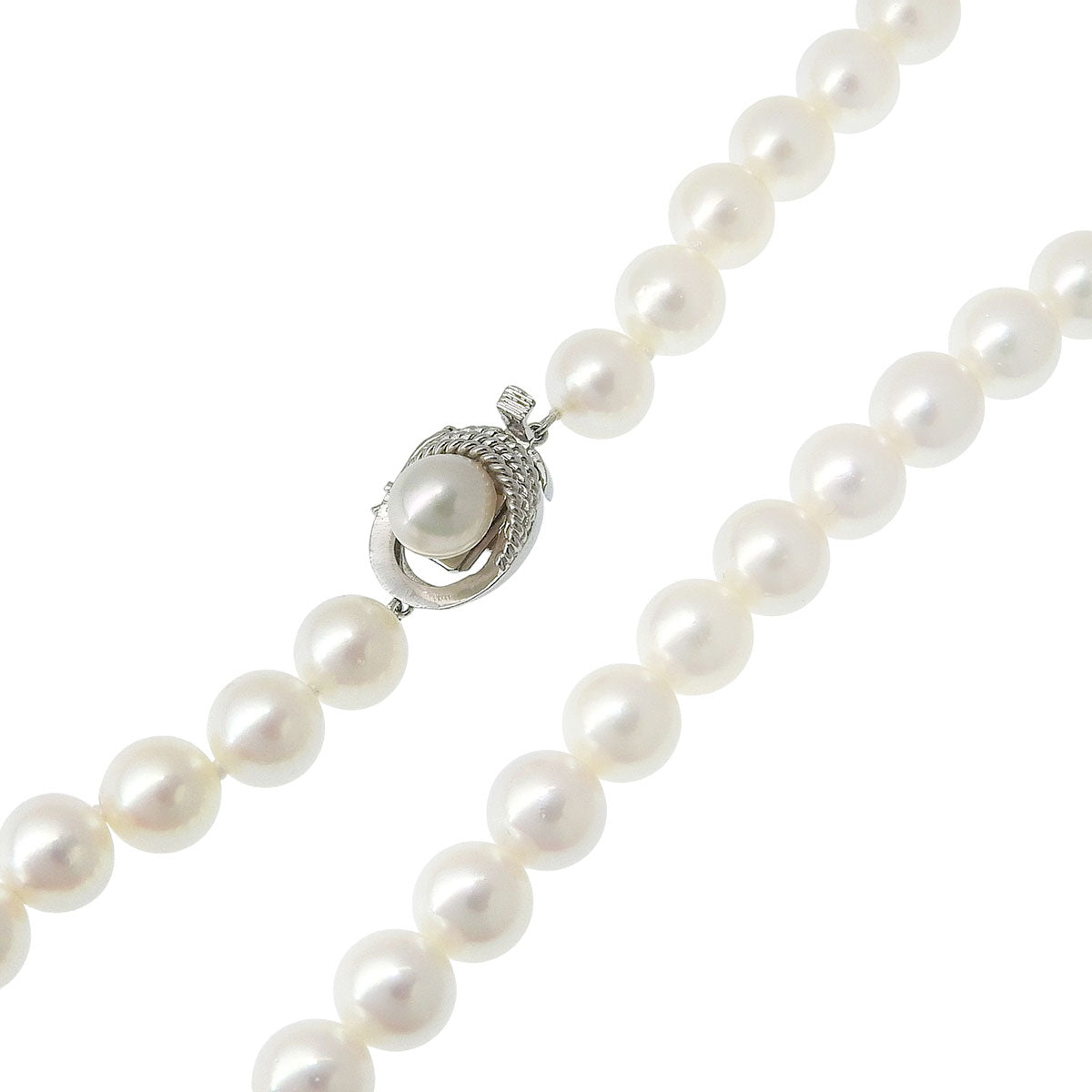 14K Akoya Pearl Necklace White