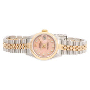 Circa 2001 10-point Diamond Datejust 26mm 79173G Automatic Pink Opal