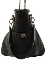 Circa 2017 Cotton CC Mark 2-Way Tote Bag Black