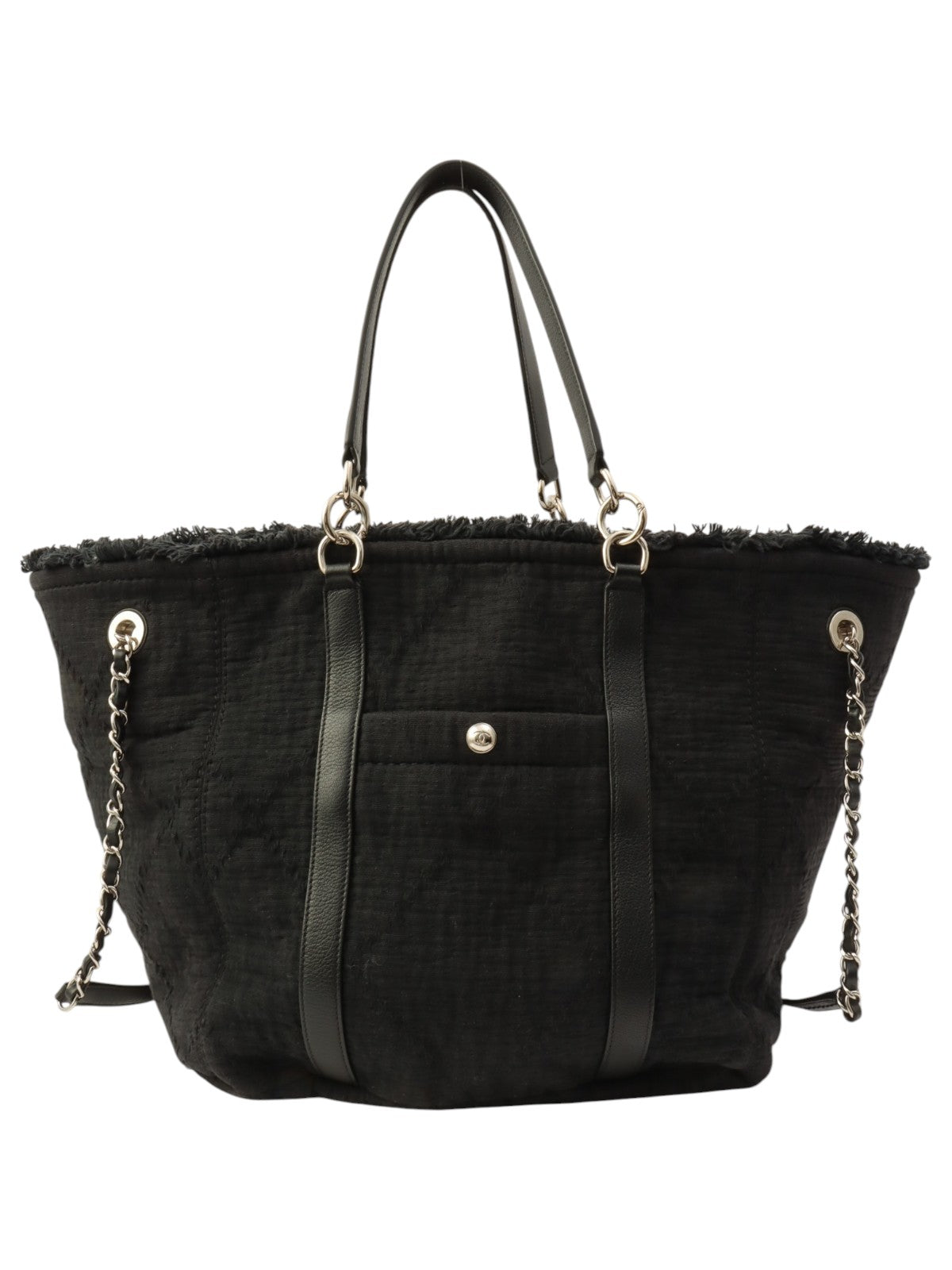 Circa 2017 Cotton CC Mark 2-Way Tote Bag Black