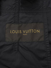 ナイロンロゴボタンフィールドジャケット #44 ブラック