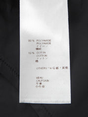 ナイロンロゴボタンフィールドジャケット #44 ブラック