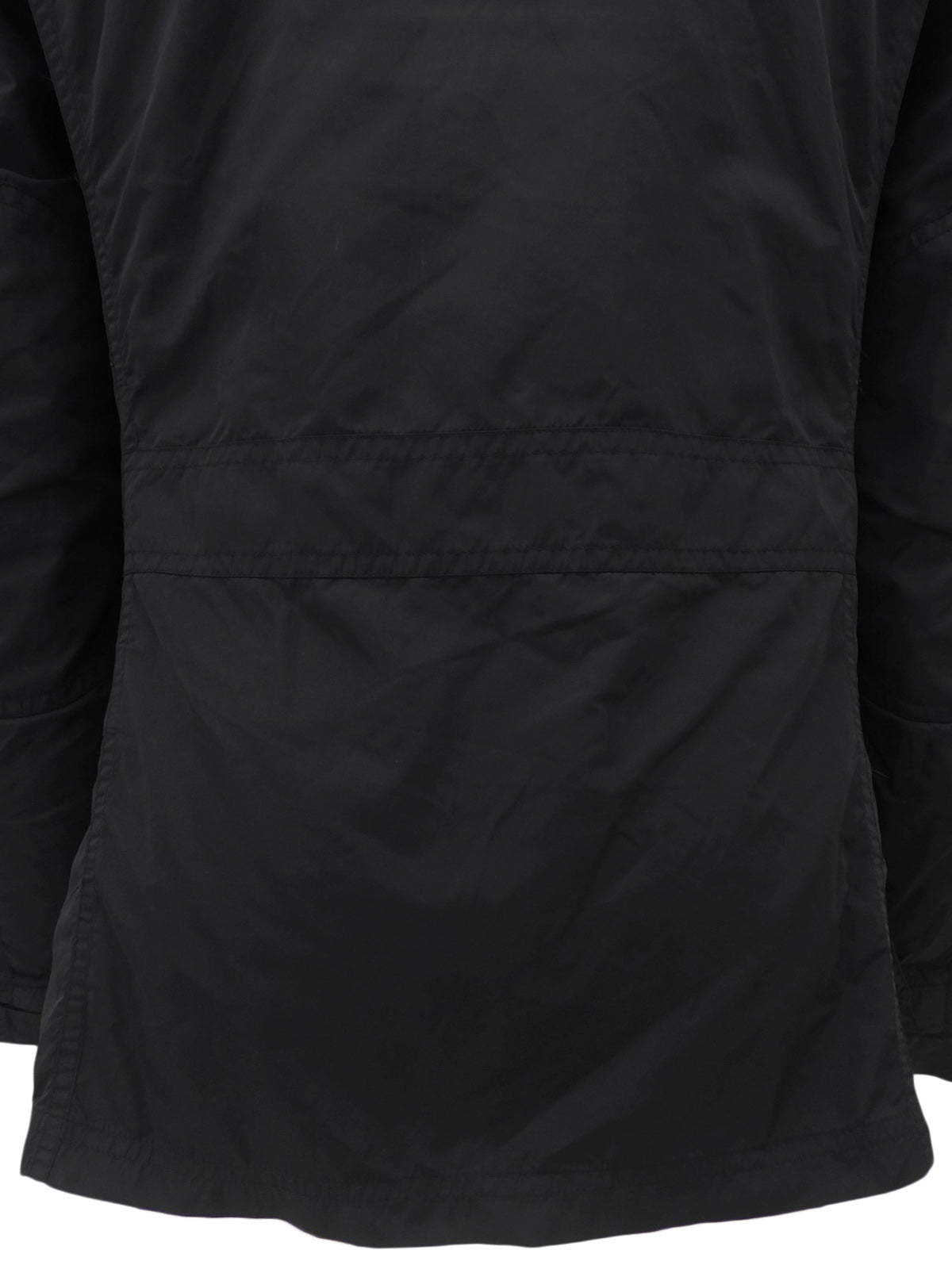 ナイロンロゴボタンフィールドジャケット #44 ブラック