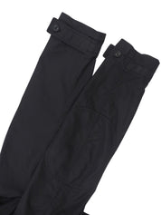 ナイロンロゴボタンフィールドジャケット #44 ブラック