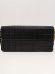 2000年頃製 CCターンロックチョコバーチェーンバッグ ブラック/ブルー