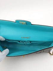 2000年頃製 CCターンロックチョコバーチェーンバッグ ブラック/ブルー