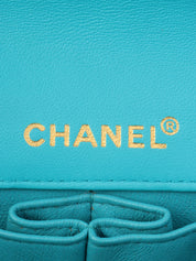 2000年頃製 CCターンロックチョコバーチェーンバッグ ブラック/ブルー