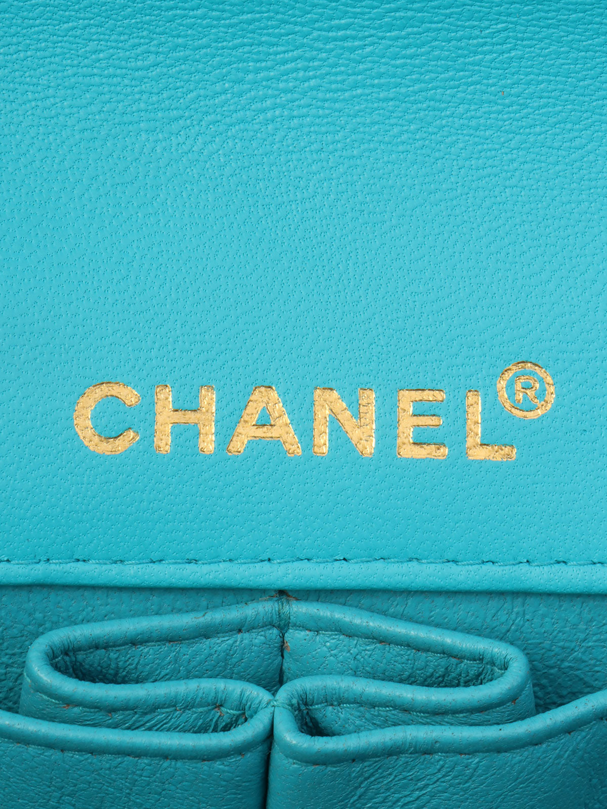 2000年頃製 CCターンロックチョコバーチェーンバッグ ブラック/ブルー